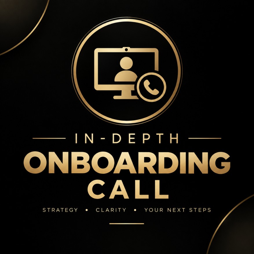 In-Depth Onboarding Call
